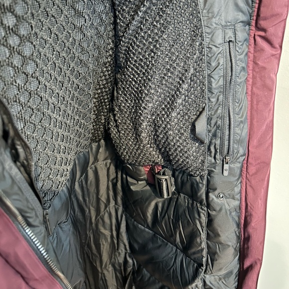 Lululemon Athletica Maroon Down Filled Parka - Picture 7 of 9